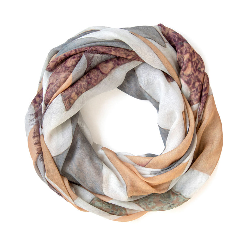 A GRAND ENTRANCE large square scarf