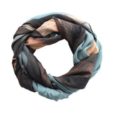 BIG APPLE silk chiffon scarf
