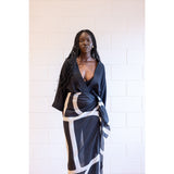 BLACK giant sarong
