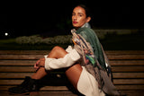 CALA SANTANYI oversized wool scarf