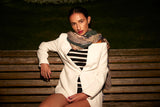 CALA SANTANYI oversized wool scarf