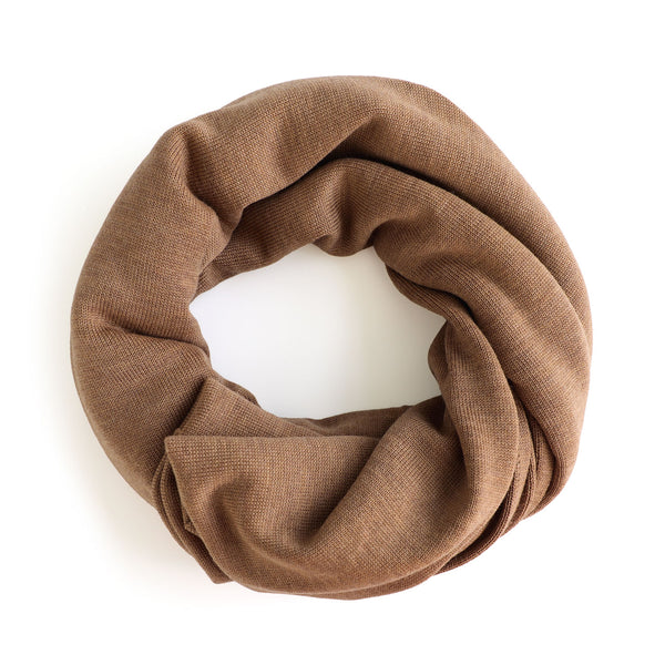 MERINO WRAP - CARAMEL