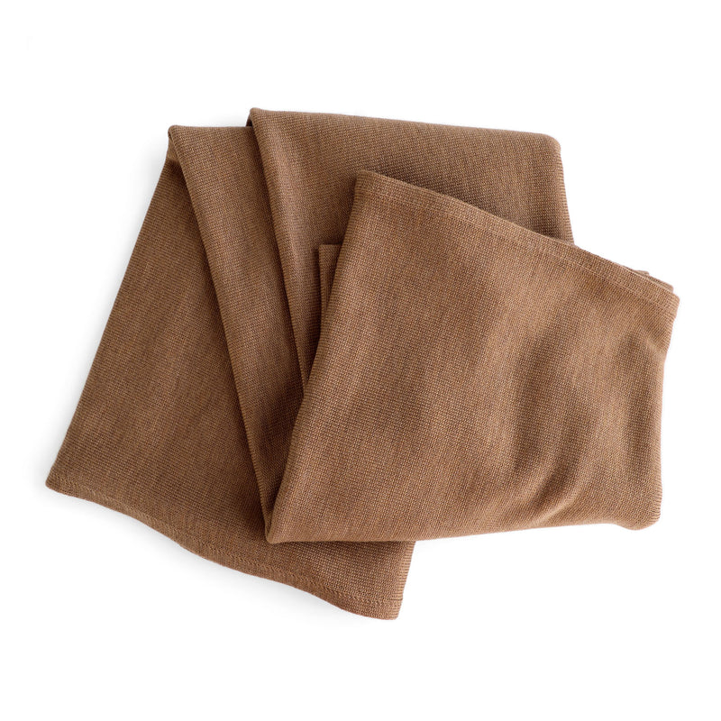 MERINO WRAP - CARAMEL