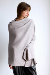 MERINO WRAP - DOVE