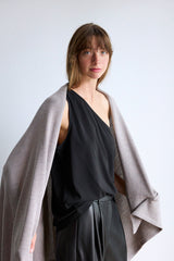 MERINO WRAP - DOVE