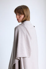 MERINO WRAP - DOVE