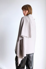 MERINO WRAP - DOVE