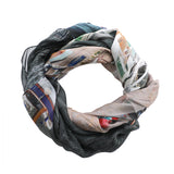 DUBROVNIK silk chiffon scarf