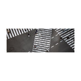 GINZA ZEBRAS skinny wool scarf