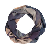 SUNSET FLAX cotton scarf