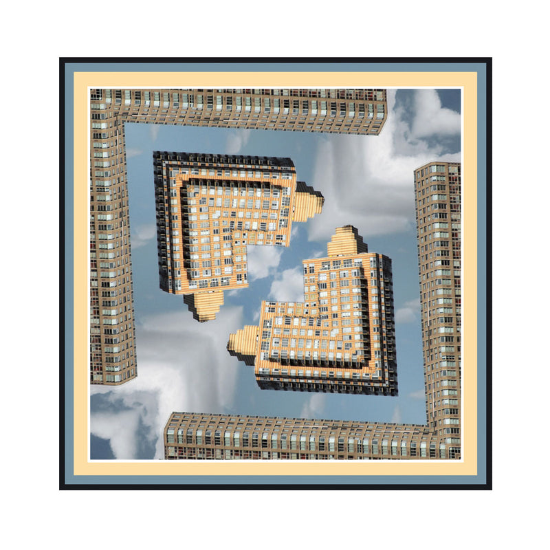 HELLS KITCHEN large square scarf