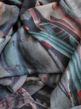 JUKUNG BOATS oversized wool scarf