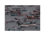 JUKUNG BOATS oversized wool scarf