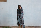 JUKUNG BOATS oversized wool scarf