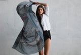 JUKUNG BOATS oversized wool scarf