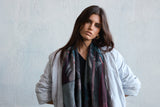 JUKUNG BOATS skinny wool scarf