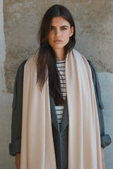 LATTE - NZ Made cash-like cotton wrap