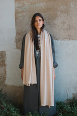 LATTE - NZ Made cash-like cotton wrap
