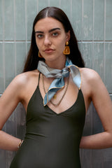 ATHENS silk neckerchief