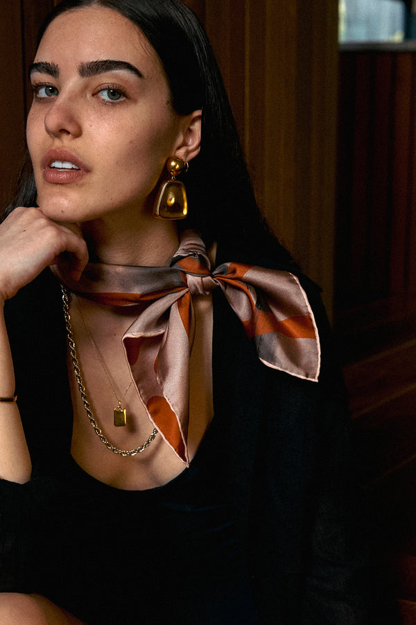 FIJI silk neckerchief