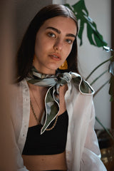 PALM SPRINGS silk neckerchief (pre-order for mid-Nov delivery)