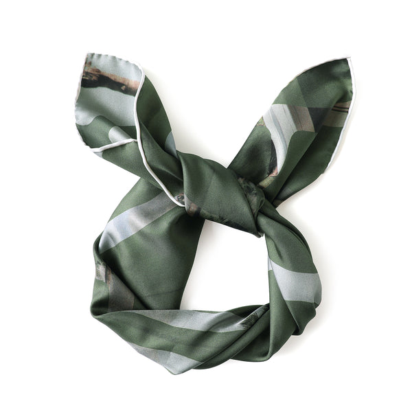 PALM SPRINGS silk neckerchief