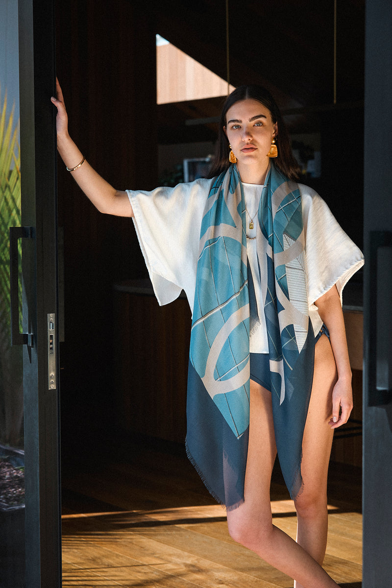 NOOSA large square scarf