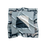 LOW TIDE double sided silk neckerchief