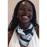 LOW TIDE double sided silk neckerchief