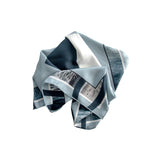 LOW TIDE double sided silk neckerchief