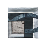 LOW TIDE oversized square silk scarf