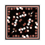 MANHATTAN BY NIGHT large square scarf