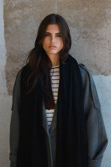 NOIR - NZ Made merino wrap