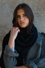 NOIR - NZ Made merino wrap