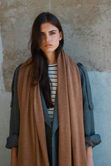 CARAMEL - NZ Made merino wrap