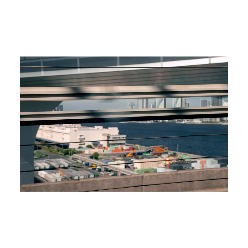 MONORAIL VIEWS oversized wool scarf