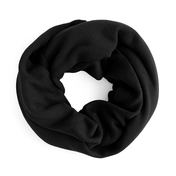 MERINO WRAP - NOIR