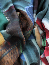 OUTRIGGER SHORE oversized wool scarf