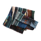 OUTRIGGER SHORE oversized wool scarf