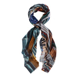 OUTRIGGER SHORE oversized wool scarf
