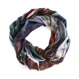 OUTRIGGER SHORE skinny wool scarf
