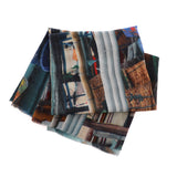 OUTRIGGER SHORE skinny wool scarf