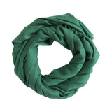 PINE NEEDLE - plain wool scarf