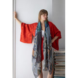 SHINJUKU oversized wool scarf