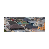 SHINJUKU ROOFTOPS skinny wool scarf