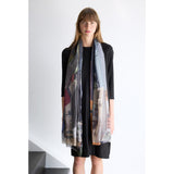 SHINJUKU skinny wool scarf