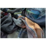 SHINJUKU ROOFTOPS oversized wool scarf