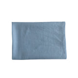 STORMY BLUE - plain wool scarf