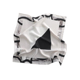 SUNDAY DRIVE double sided silk neckerchief