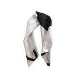 SUNDAY DRIVE double sided silk neckerchief
